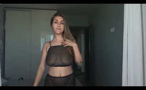 Transparent Lingerie Try on Haul Beginner Model