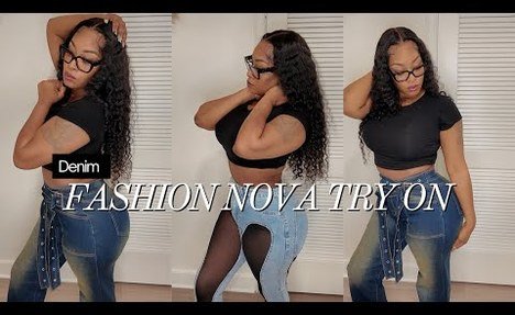 DENIM JEANS TRY ON HAUL (CURVY) | @FashionNova