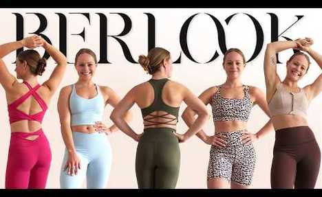 Activewear TRY-ON HAUL ft BERLOOK | Honest review