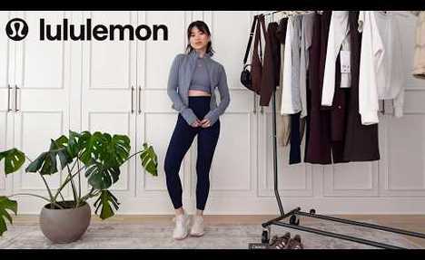 LULULEMON TRY ON HAUL | I spent $2,000 on 18 New Spring Activewear Pieces, is Lululemon worth it?