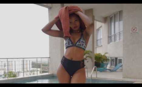 Micro  tankini Try-On Haul [4K]  See-Through Transparent lingerie