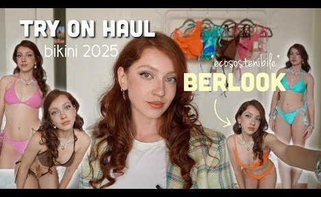 TRY ON HAUL  swim set BERLOOK