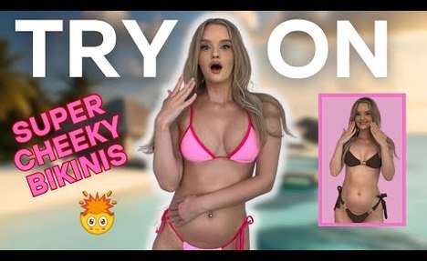 CHEEKY  swim set Try On Haul!