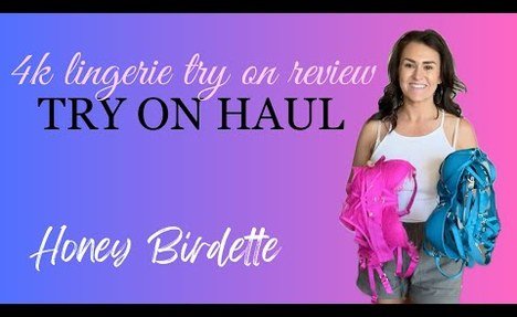 4K Lingerie Try-on video, Belinda and Mistress T