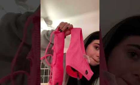 thong bikini Try-On & Rating! #hollister #shopping #unboxing