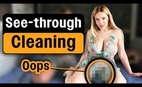 Bold & Beautiful: Transparent Lingerie Try-On Haul & Cleaning Vlog