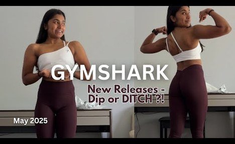 GYMSHARK NEW RELEASES - DIP or Ditch?!?! | Try-on Haul tights Bra and tights