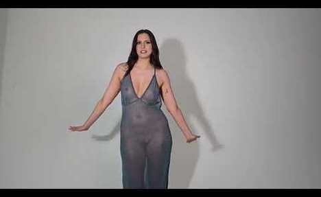 [4]k Fully Transparent Dress Lingerie try on Haul - TransparentSHEER TRY ON HAUL 2025