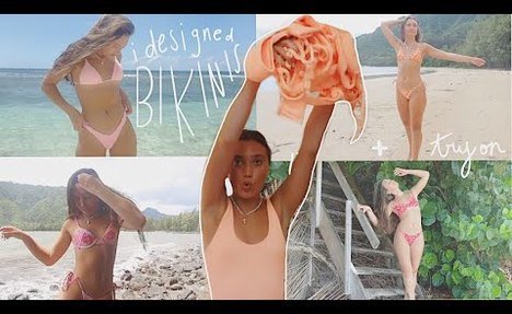 I MADE BIKINIS&hellip; *try-on haul*