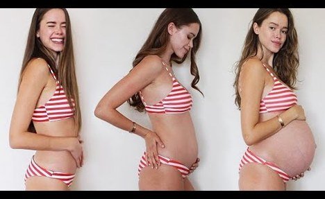 PREGNANCY TRANSFORMATION | Week By Week Progress