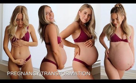 TWIN PREGNANCY TRANSFORMATION *WEEK BY WEEK