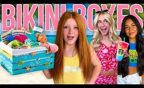 WE MADE  swimwear BOXES FOR SUMMER 2025!