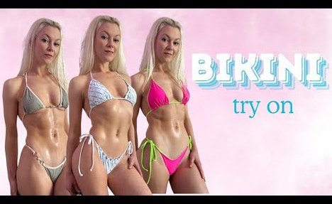 beachwear Try On Haul Summer 2025 with Yoga Squats Demo | Charlie Flexi