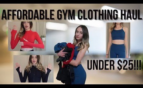 *AFFORDABLE* fitness TRY ON CLOTHING HAUL