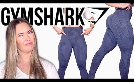 NEW GYMSHARK LEGGING TRY ON vlog / ELEVATE yoga pants HAUL