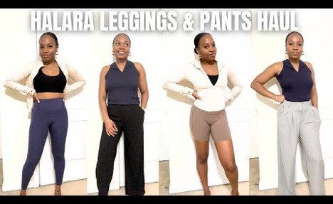HALARA PANTS & sports TRY ON HAUL | Honest video
