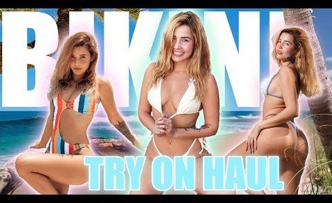 AGATHA VEGA  string bikini Try On Haul!! Getting Ready for Summer 2025!!
