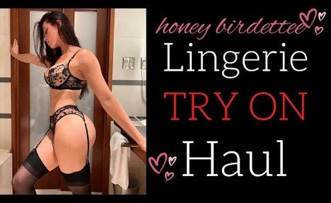 Honey Birdette Lingerie Try On Haul 2022