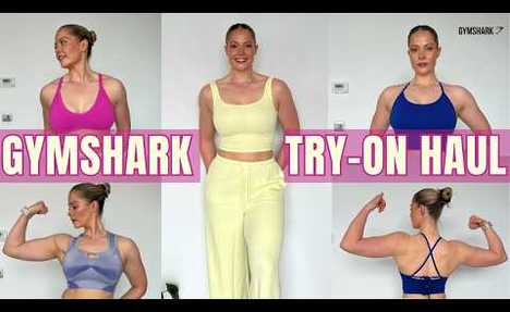 2025 New In GYMSHARK | energise seamless *try on haul*