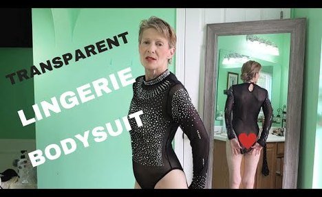TRANSPARENT Bodysuit LINGERIE Try On Haul | SHEER Bodysuit Lingerie