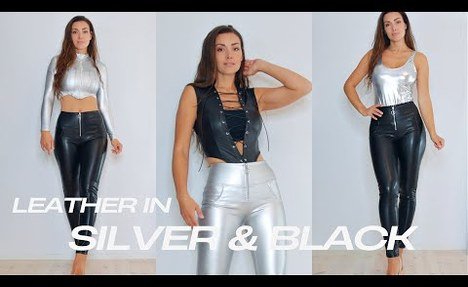 I am BACK! Leather video review in SILVER & ebony