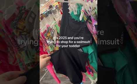 why my toddler needs to be in a  swimwear AND a mesh top