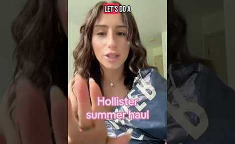 HOLLISTER Summer Haul 2025 (Part 1) Honest Try On video review!