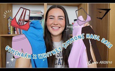 WHITNEY SIMMONS x TRY ON GYMSHARK HAUL