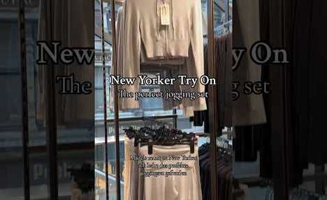 New Yorker Haul, the perfect Joggingset