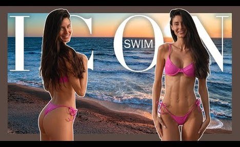 Swim Icon Zuri |  two-piece swimsuit try-on haul #swimsuit