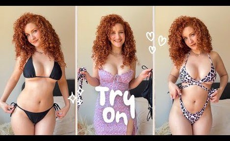 string bikini Try On Haul 2025 Summer Time!!