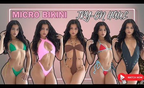 Micro  swim set Try-On Haul - Part 2