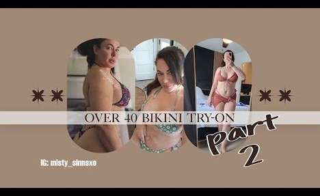 beachwear Try-On for over 40+ Part 2