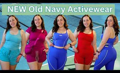 NEW older Navy Activewear Try On Haul + review | Brutally Honest video review