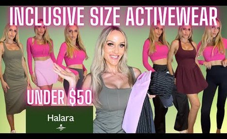 HALARA TRY ON HAUL | UNDER $50 INCLUSIVE SIZE ACTIVE WEAR | DRESSES | SKIRT | PANTS | leggings