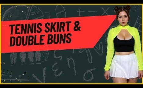 4k transparent Yellow Mini Skirt Lingerie try on haul | See through transparent try on haul