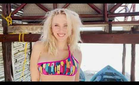 Popvil |  two-piece swimsuit Try On Haul with Anastasiia Zhurbenko