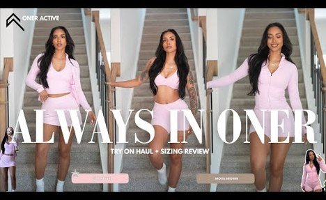 ONER ACTIVE- ALWAYS IN ONER- NEW LAUNCH vlog + TRY ON HAUL