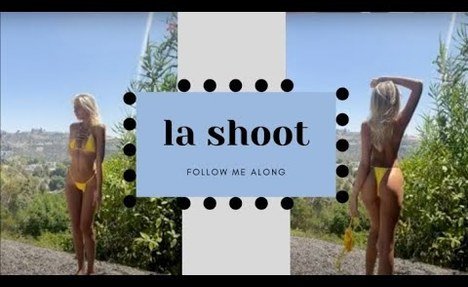 LA  two-piece swimsuit Try-On Haul & Photoshoot vlog
