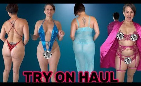 4k TRANSPARENT black Dresses Try On Haul | Curious Carly Try Ons