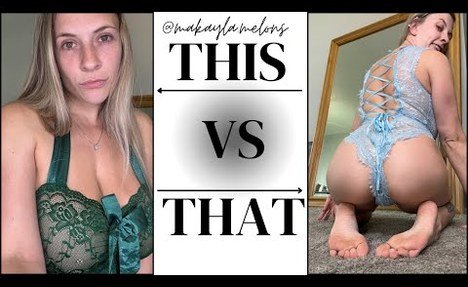 This or That? Dreamy Lingerie Try-On | Cinderella Fantasy vs. Soft Romance