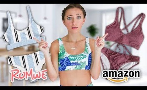 Cheap  two-piece swimsuit Try On Haul | Romwe, Amazon, Target, Walmart, & Cupshe