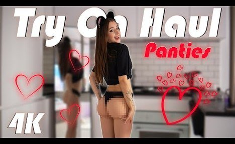 4K Try-On Haul Transparent | My Favorite Lingerie Try On