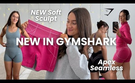 GYMSHARK NEW IN - APRIL HAUL & TRY ON - APEX & SOFT SCULPT