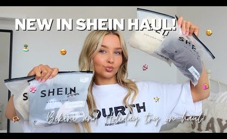large Shein  beachwear and holiday clothing haul! ☀️
