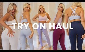 Shein gym leggings Try on Haul | GLOWMODE