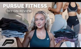 PURSUE sportswear sportswear clothing try on haul & Review|in depth*seamless sports worth it? #review