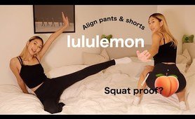 Lululemon yoga pants try-on haul & first impressions - *not sponsored