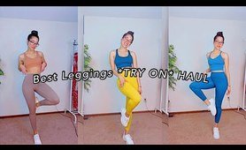 Best sportswear tights Try On Haul ft  AhaAha 2022!