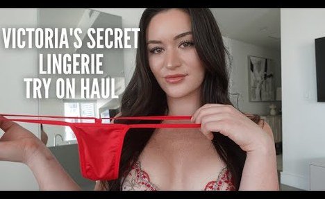 VICTORIA'S SECRET LINGERIE TRY ON HAUL!